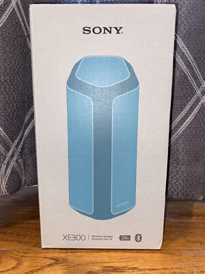 SEALED (Retail:$199.99) Sony SRS-XE300 Wireless Bluetooth Smart Speaker NEW Blue