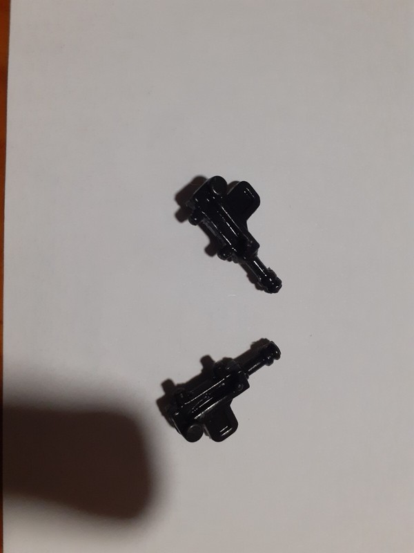 Mitraillette / Gun Pour Moto Big Jim Mattel Reference  9585 Repro