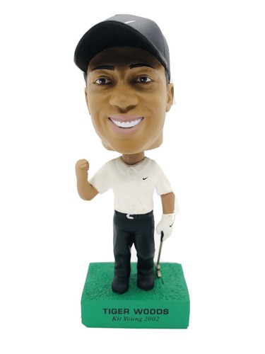 Tiger Woods 2002 UD Kit Young ボブルヘッド Tiger Woods Upper Deck Kit Young Bobble TIGER 2002 MINI PLASTIC