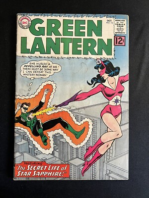 Green Lantern #16 - Origin and 1st App of Star Sapphire DC Comics 1962