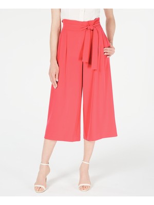 

ANNE KLEIN Женские розовые широкие брюки, Розовый, 10726712