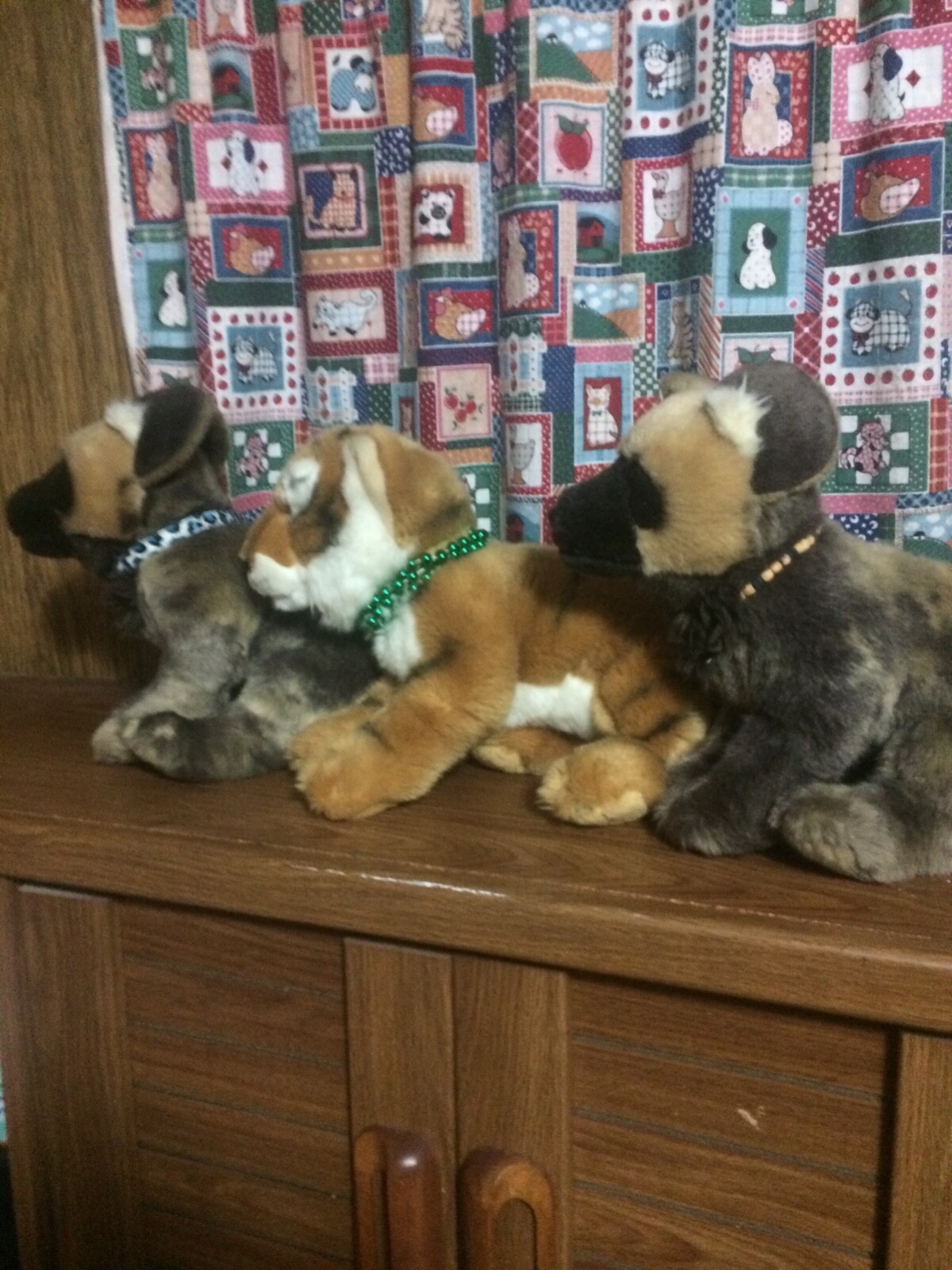 Webkinz Signatures lot of 3 - African wild dogs and Bengal tiger