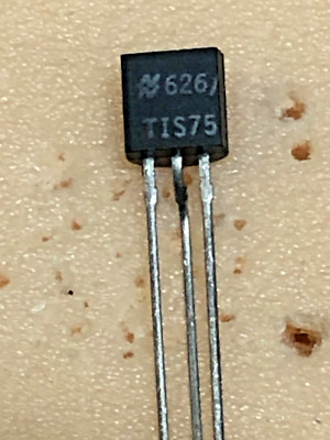 NSC  TIS75  JFET N-Channel 30V 350mW Through Hole TO-92-3