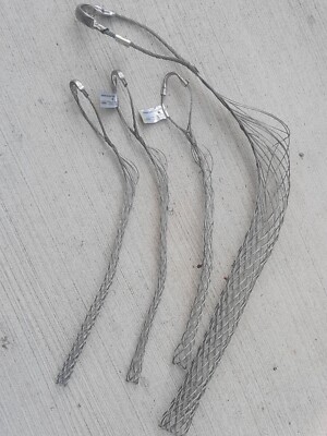4 Heavy Wire Cable Mesh Pulling Grip Cable Pulls Socks 