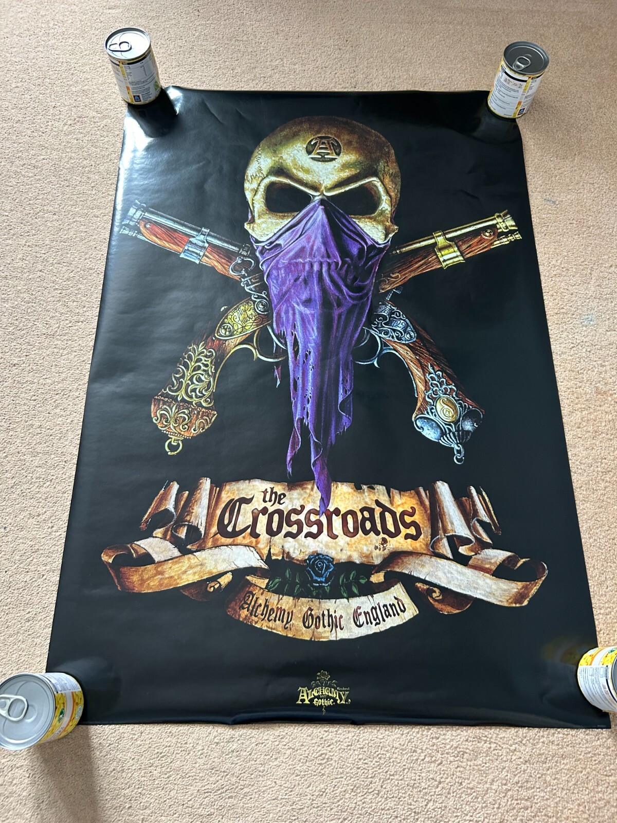 ALCHEMY GOTHIC: Crossroads 十字路 クロスロード Alchemy Gothic Crossroads VINTAGE DEADSTOCK A1 POSTER 61cm X