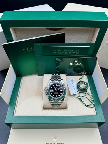 Pre-owned Rolex 2023  Gmt-master Ii Sprite Jubilee, Ref 126720vtnr Unworn Complete