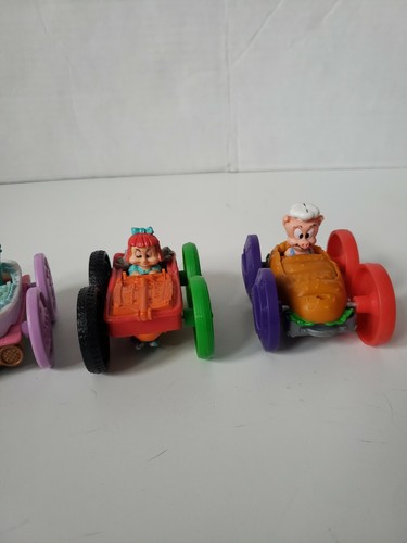 Mcdonalds Happy Meal Tiny Toons Flip Cars vtg 1990 3