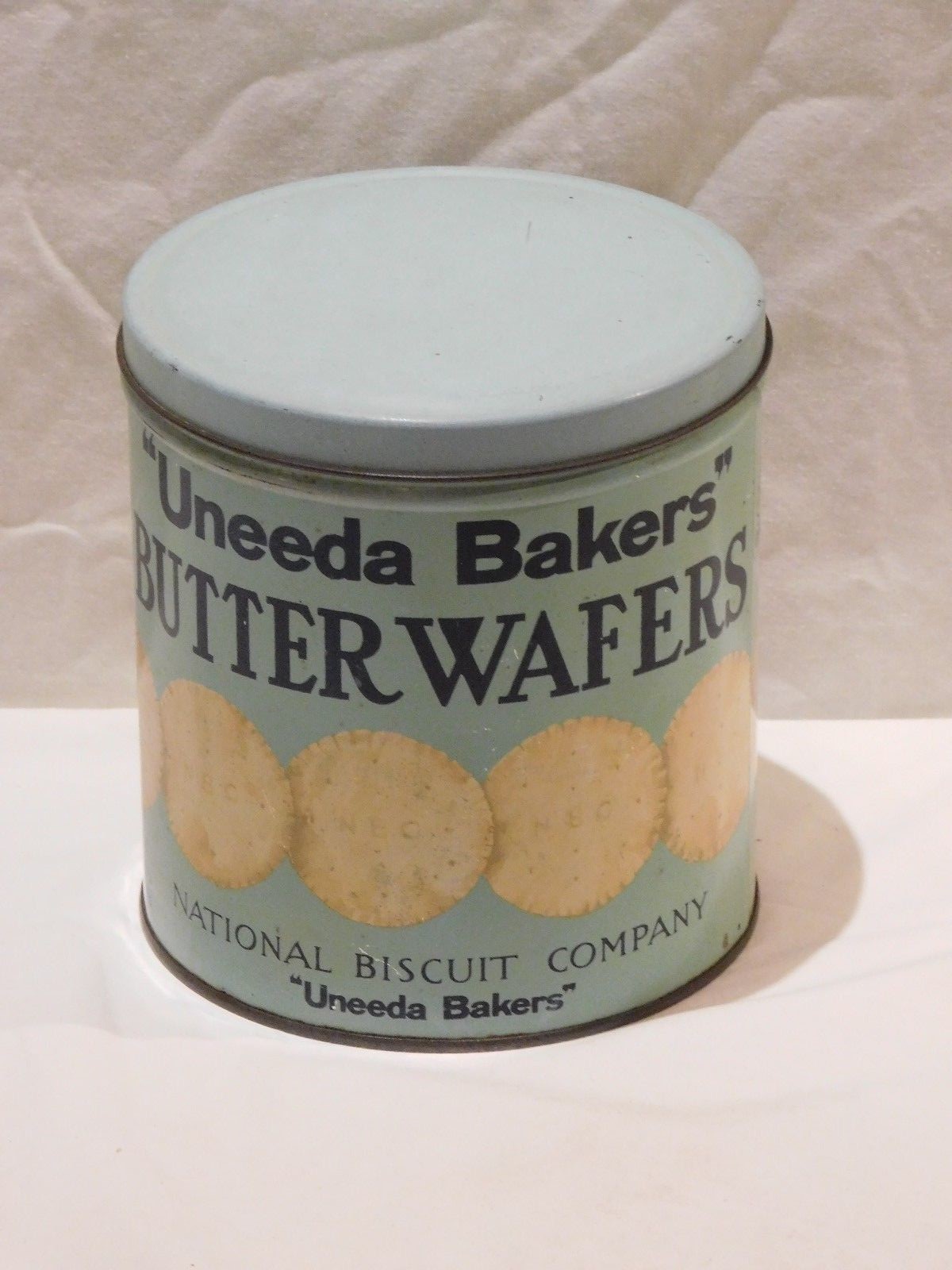 Vintage Uneeda Bakers Butter Wafer Tin
