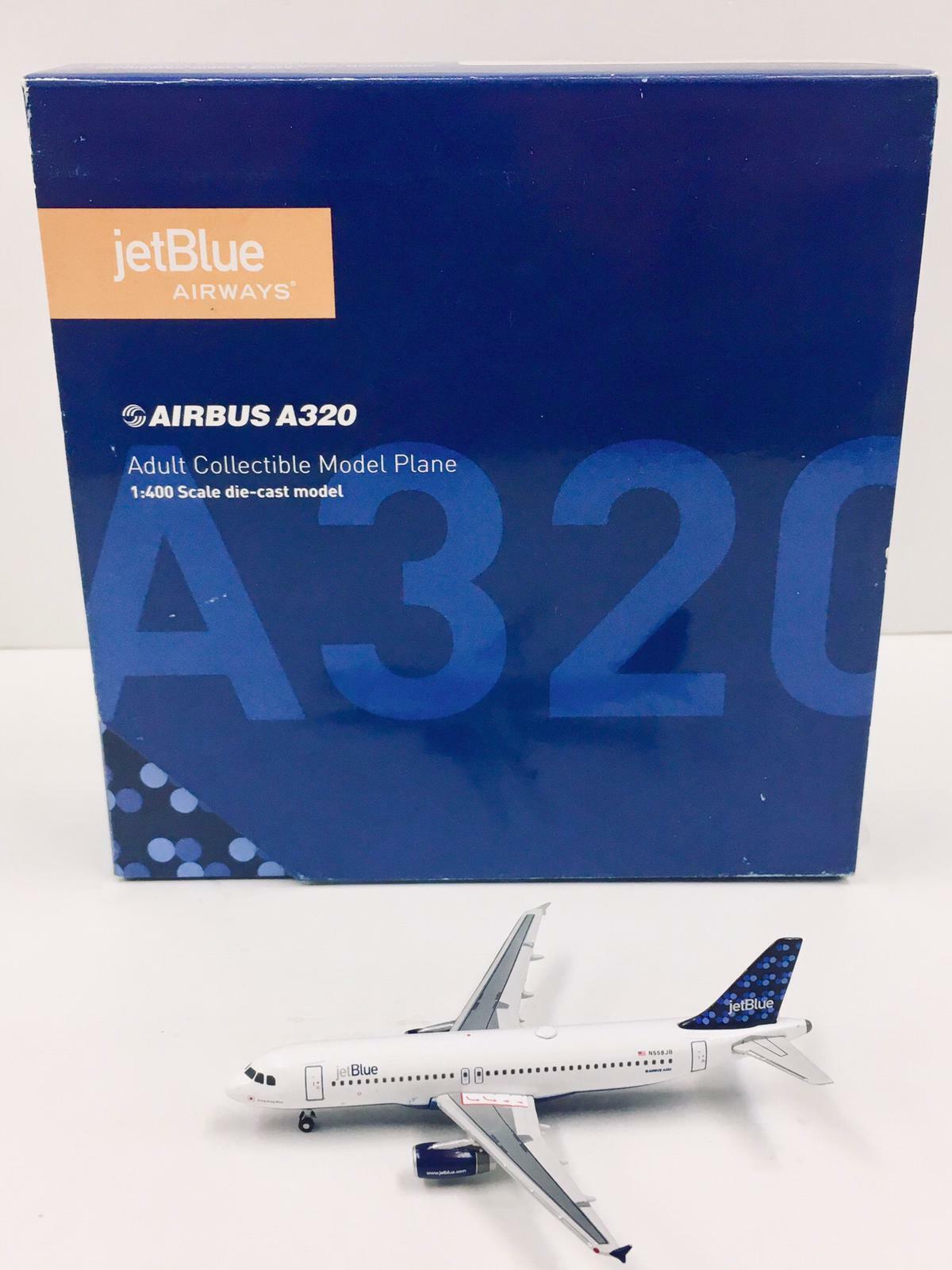 Gemini Jets 1:400 JetBlue AIRBUS A320-200 Song Sung Blue Gemini Jets 1:400 JetBlue AIRBUS A320-200 Song Sung Blue