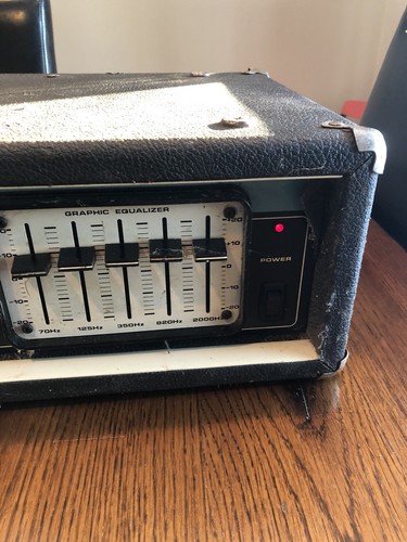 Vintage Acoustic Control Corp Model 330 Bass Amplifier Amp Head Has Issues!