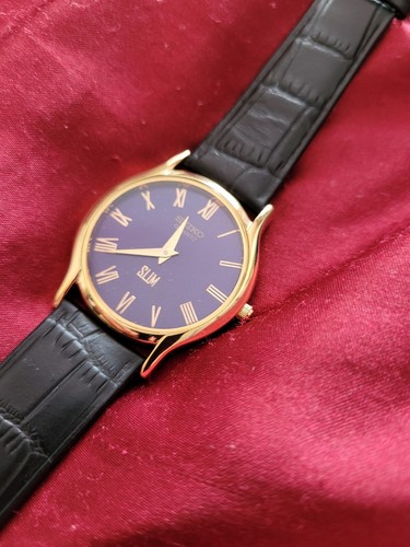 ⚡️Seíko Slim Quartz Blue Dial Japan Made 36mm Gentlemen's