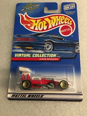 2000 HOT WHEELS #158 VIRTUAL COLLECTION CARS SUPER MODIFIED New On Card B107