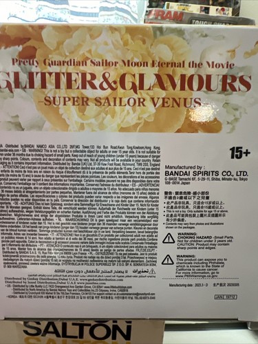 Sailor Moon Eternal SUPER SAILOR Venus Figure A ver Glitter Glamours