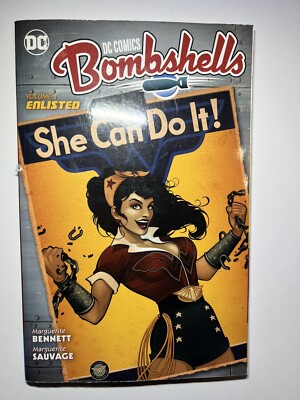 DC Comics: Bombshells Vol. 1: Enlisted - Paperback By Bennett, Marguerite -