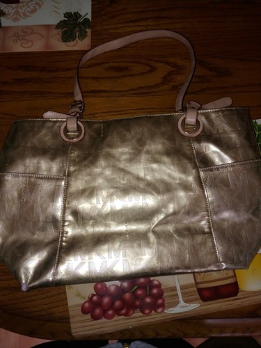 Michael Kors gold bag