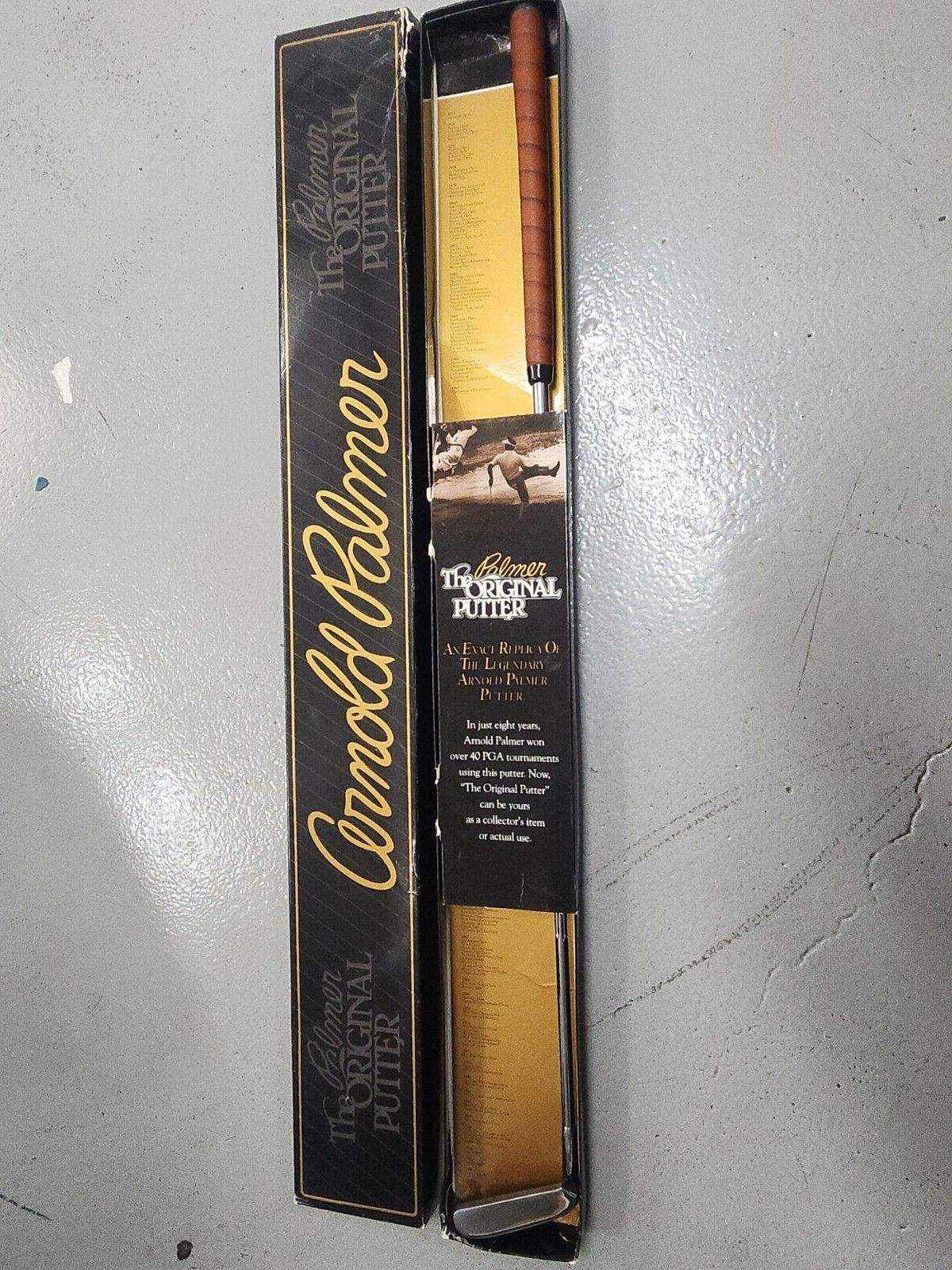 Arnold Palmer The Original Putter RH Golf Club NEW!