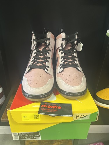 DH7742-600 KCDC Brooklyn Skateshop Nike SB Dunk High Pink