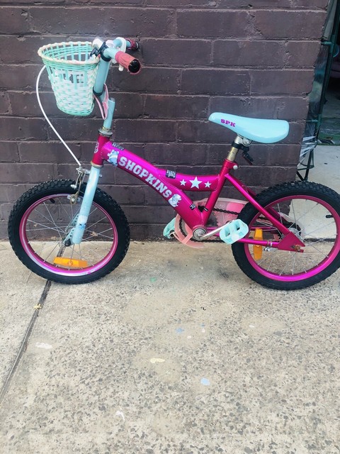 shopkins girls bike