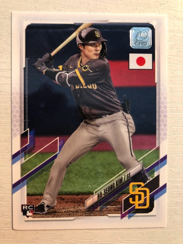 Topps japan edition 2021 キムハソン グリーンパラレル Topps japan edition 2021 キムハソン グリーンパラレル 【公式通販】