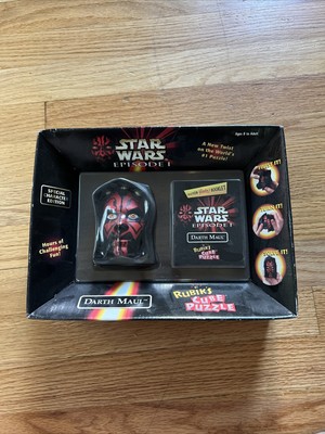 1999 Hasbro Star Wars Episode I  DARTH MAUL Rubik's Cube Puzzle  NIB