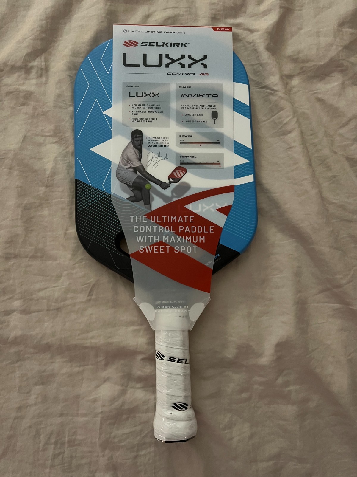 Selkirk Luxx Control Air Invikta Blue Pickleball Paddle | eBay