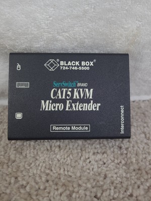 Black Box 724-746-5600 ServSwitch CAT5 KVM Micro Extender  Remote Module