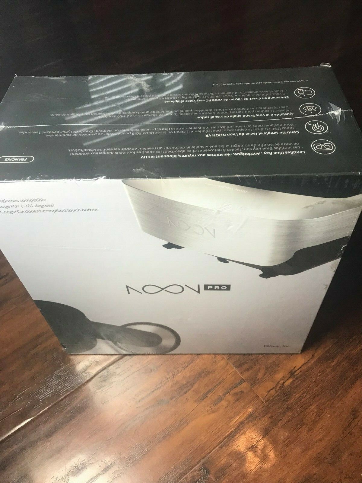 FXGear NOON VR PRO 3D Smart Glasses VR Headset Built-in Stereo Headphone