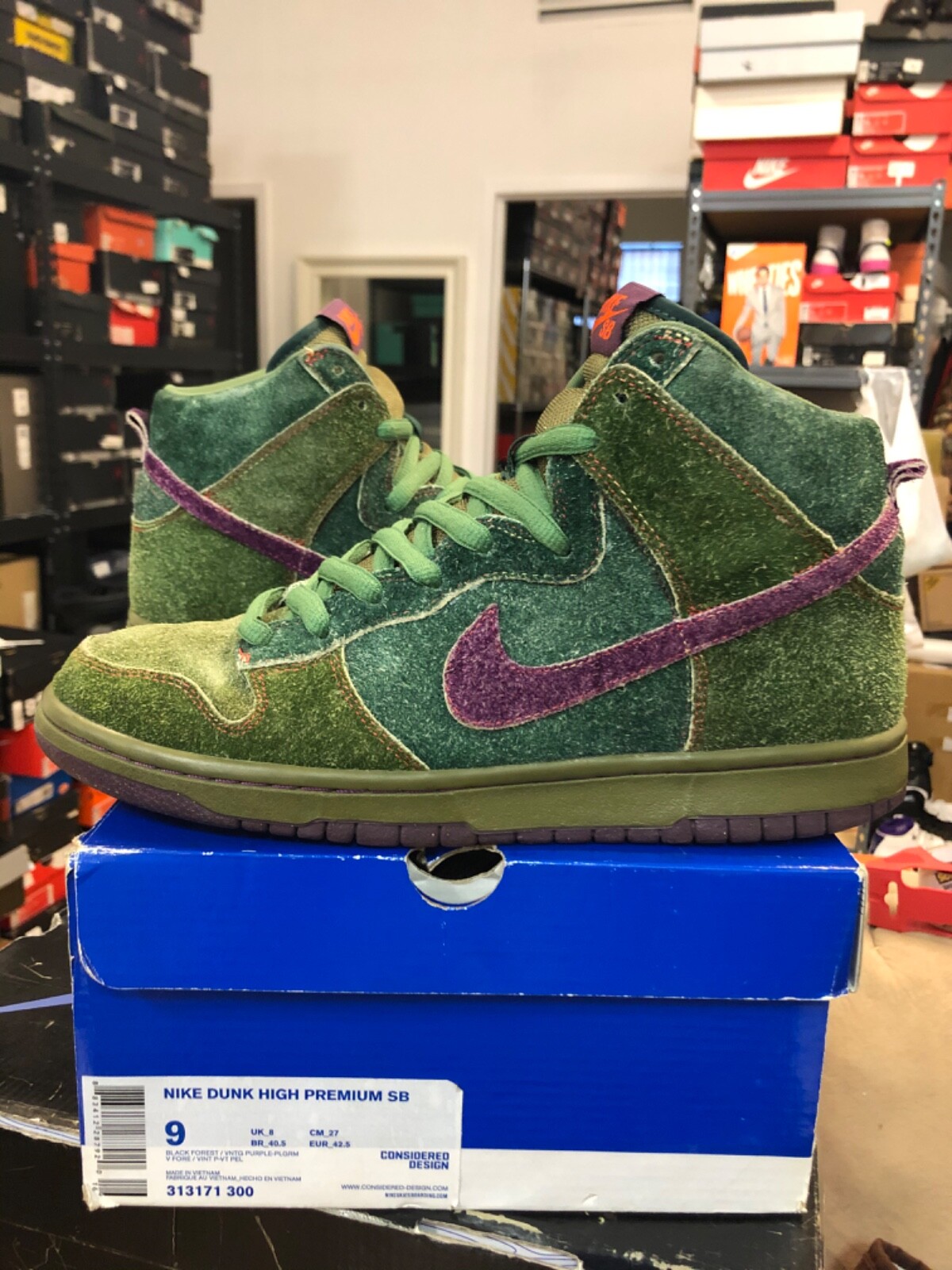 Nike Dunk High SB Skunks pro 420 og strawberry cough dead Nike Dunk High SB Skunks pro 420 og strawberry cough dead