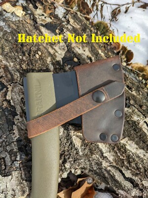 Morakniv Outdoor Camp Axe Buffalo Leather Sheath Mask (Axe NOT Included) 