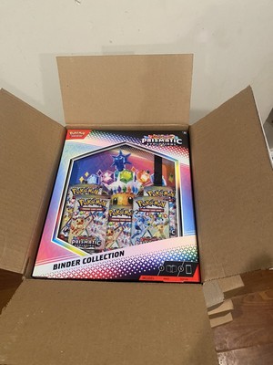 Pokemon TCG Prismatic Evolutions Binder Collection Lot of 6 Unsealed Case