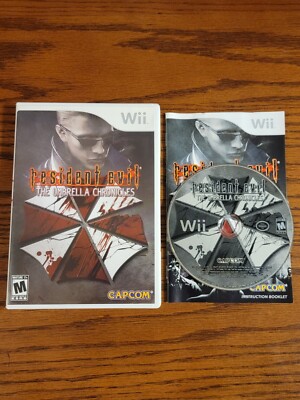 Resident Evil: The Umbrella Chronicles (Nintendo Wii) CIB, Tested & Working!