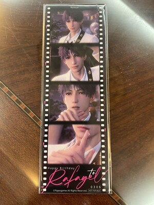 Rafayel Qi Yu 2024 Birthday Ticket Love And Deepspace Papergames  New Authentic