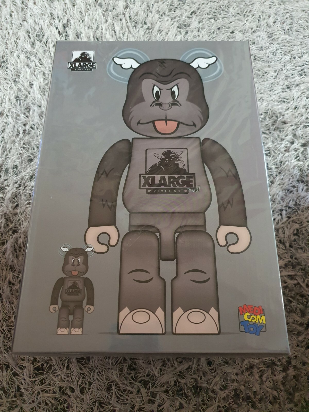 MEDICOM TOY - BE@RBRICK  XLARGE×D*Face  BLACK XLARGE OFFICIAL SITE