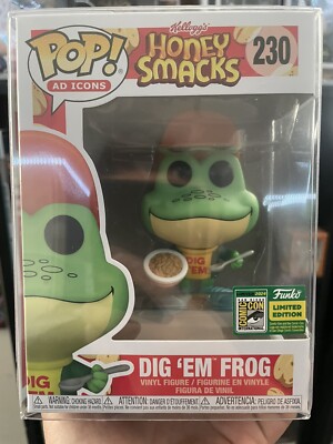 Funko Pop! Ad Icon Vinyl: Kellogg's - Dig 'Em Frog (SDCC) - San Diego Comic Con