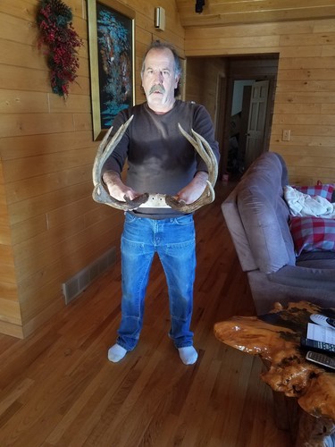 10 Point Antlers On original Skull Near Perfect net score 150 6/8