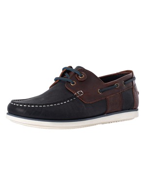 

Мужские кожаные топсайдеры Barbour, синий, MFO0684NY71