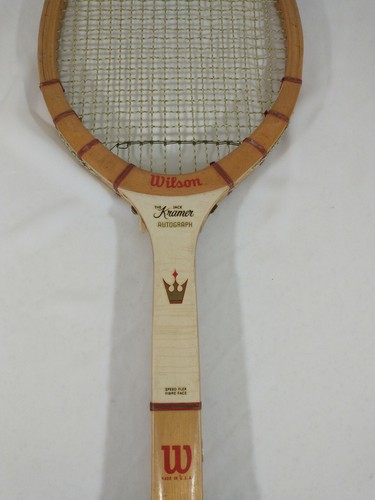VTG Wilson JACK KRAMER Autograph Wood Tennis Racket