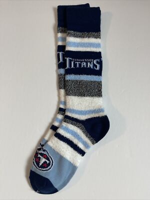 Tennessee Titans, Adult Mountain Stripes Socks 1 Pr Large FBF New Free Ship C5