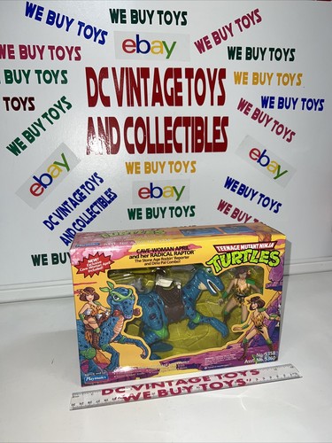 TMNT 1994 CAVE WOMAN APRIL Radical Raptor Teenage Mutant TMNT 1994 CAVE WOMAN APRIL Radical Raptor Teenage Mutant