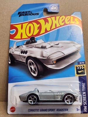 Hot Wheels #54 Fast & Furious HWVScreen Time 8/ 10 CORVETTE GRAND SPORT ROADSTER