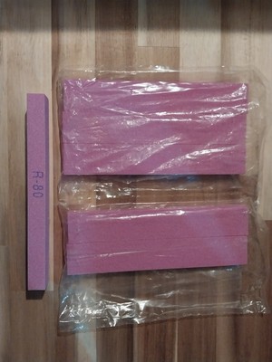 12 X 1 X 6 Silicon Carbide Ruby Rough Out Tool And Die Finishing Stone  80 Grit