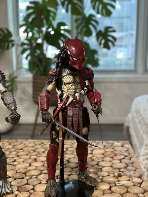 Custom 1/4 Wolf Predator  Mask For Neca Jungle Hunter Predator - MADE TO ORDER