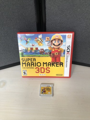Super Mario Maker (3DS, 2016) Nintendo Video Game. Working
