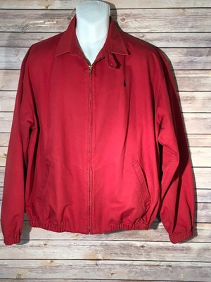 ralph lauren red denim jacket