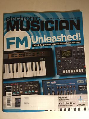 Electronic Musician Magazine May 2021 FM Frequency Modulation Synthesis Arturia