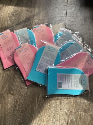 SOL by Jergens Sunless Tanning Body Application Mitts -lot Of 9-
