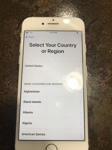 Apple iPhone 7 - 128GB - Silver (Verizon) Cell Phone Mobile Unlocked Mic Issue