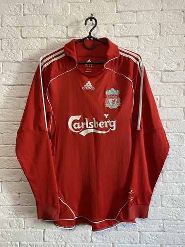 Adidas Liverpool 06/08 Home Jersey Longsleeve Sz M | eBay