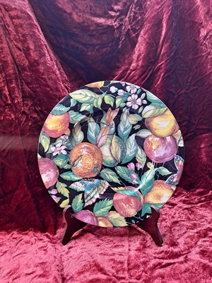   LRG Ceramic Decor Fruit Plate - 12'' D - Magnificent Made In ITALY   