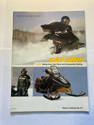 2005 Ski Doo Riding Gear, Parts Catalog